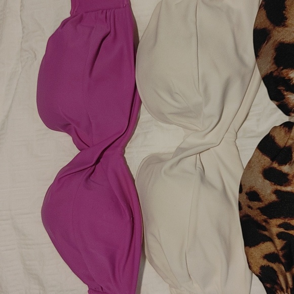 Victoria's secret strapless bikini LOT 34D/36D PRICE IS FOR ALL - Picture 2 of 8